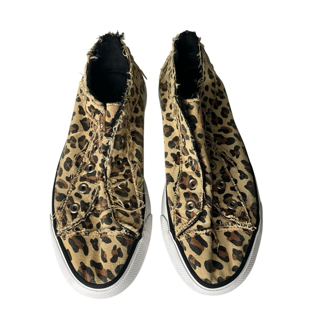 Mudd Leopard Print Slip On‎ Sneakers Casual Comfortable Shoes Size 9 - Picture 8 of 9